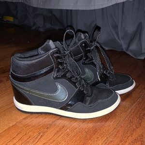 Nike Air Force Sneaker Wedges